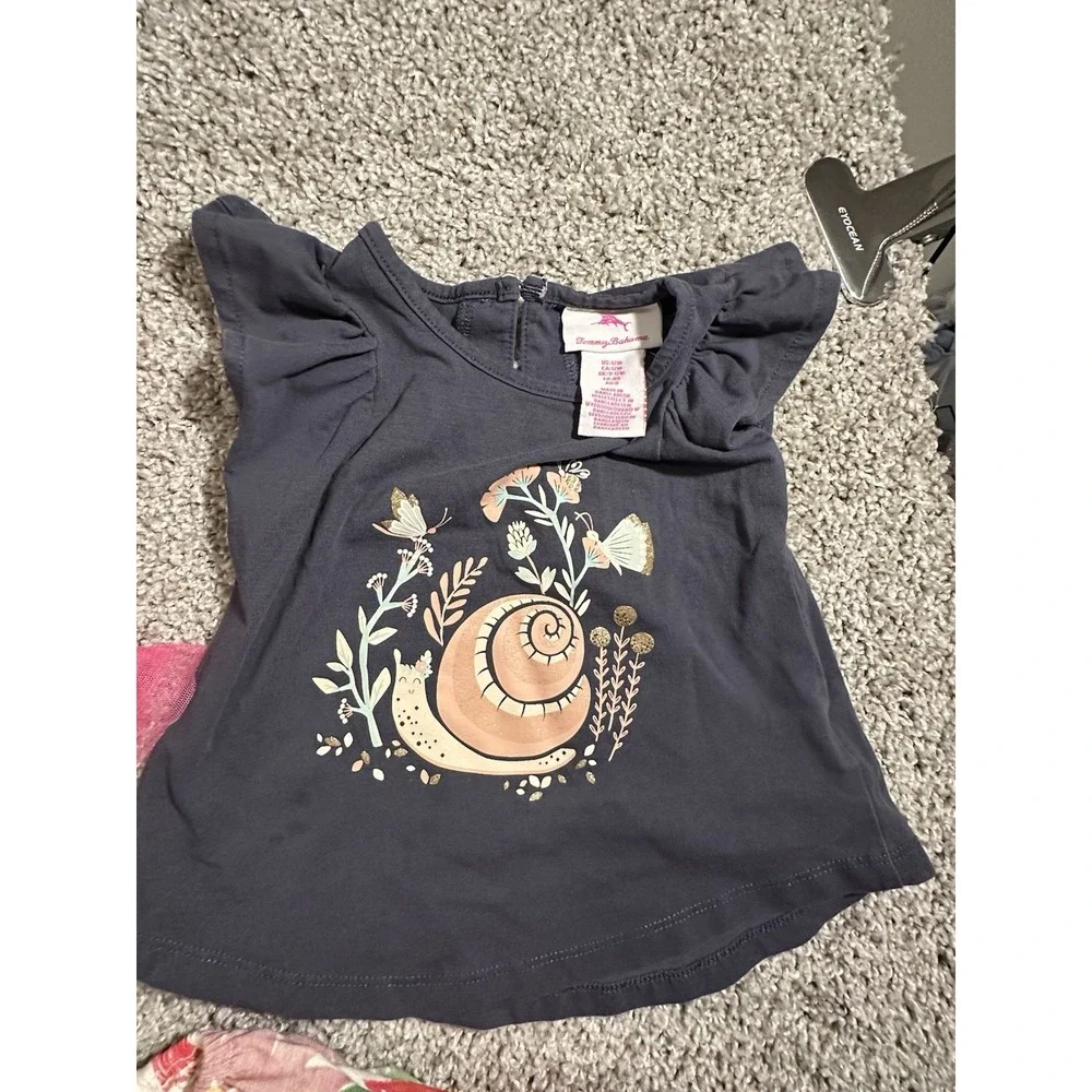 Lot Of Girls 12 Month Clothing‎ Tommy Bahamas, Mud Pie Bikini, Burts Bees Dress